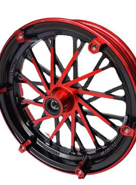 0寸孔16孔1寸内卡改装小牛铝12C6K轮新款NS1小猴子M3战速2M反5轮