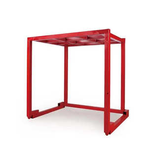 厂家供应倒置巧固架 加工冷库货架 可堆叠金属仓储堆垛架巧固架