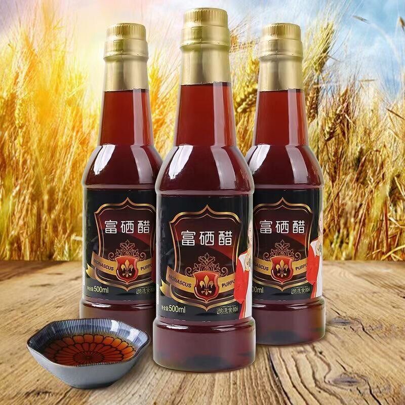 新日期富硒醋 孔膳坊食醋家用凉拌炒菜调味品醋500ml