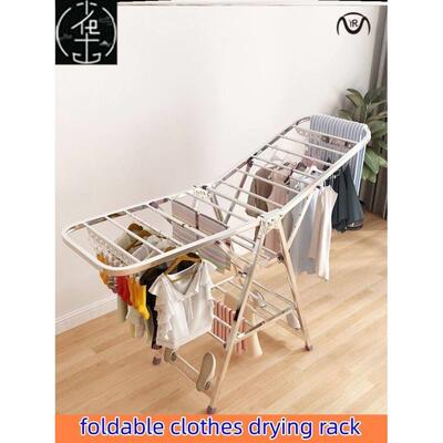 clothes hanger laundry rack foldable clothes drying rack衣架