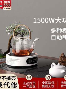 电陶炉煮茶炉小型迷你电磁炉家用静音不挑壶烧水智能电热丝保温座