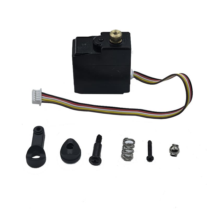 JJRC Q130遥控车升级配件可调节转向伺服器17g大扭矩金属齿轮舵机