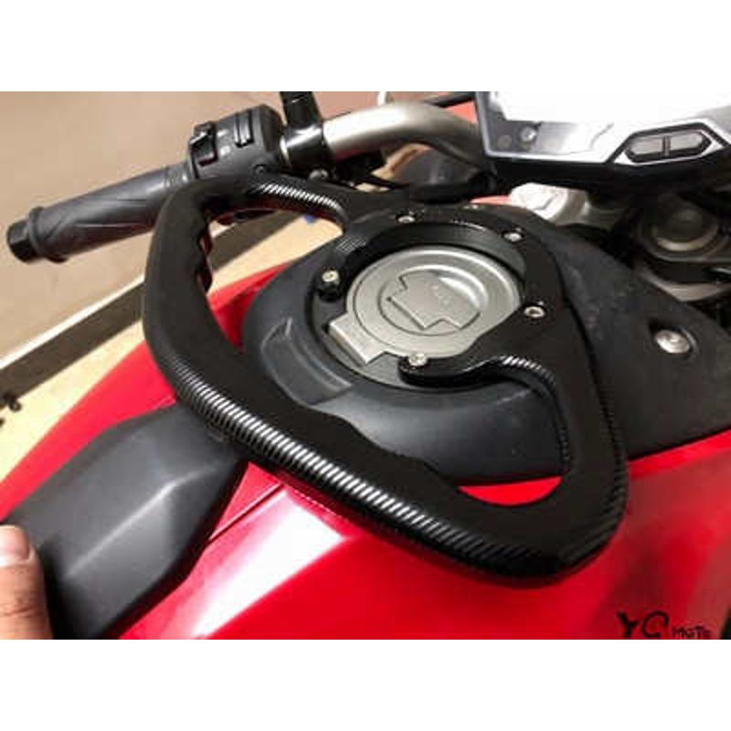 川崎ninja250/300/600cnc改装油箱后座扶手Z125/250/300油箱扶手