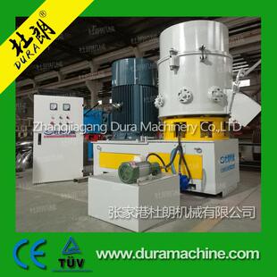 泡料机化纤团粒机造粒机组油循环冷却膜泡机水冷却团粒厂