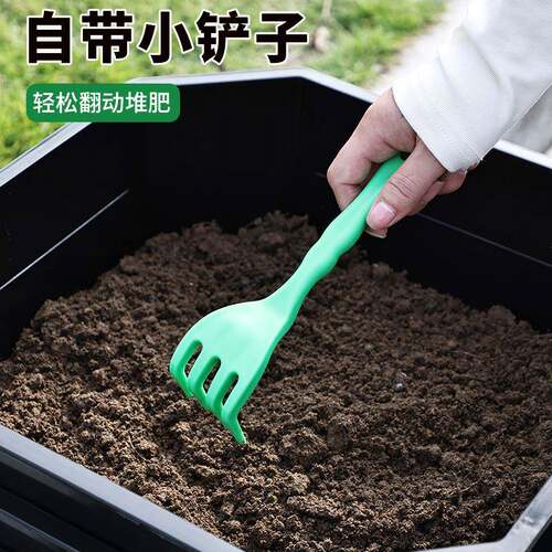 蚯蚓养殖箱厨余蚯蚓粪肥蚯蚓堆肥桶发酵堆肥箱发酵养殖方形托盘