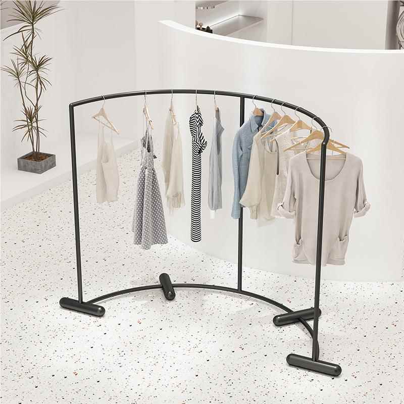 男女装店岛中架落地DK-21023式形挂架童装店专用陈列货架服装店展