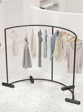 男女装店岛中架落地DK-21023式形挂架童装店专用陈列货架服装店展