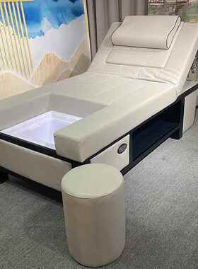 洗头洗脚一体式床泰头头疗按耳摩床TS01足浴采循环水疗推拿床护发