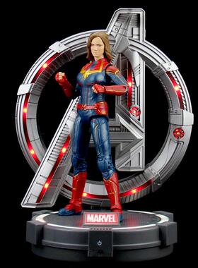 高档复仇者联盟多钢铁侠MK46关节可动发光非合金玩具7寸4人型偶模