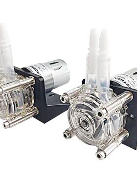 大流量蠕动泵易装型蠕动泵12V/24V计量泵真空泵500mL/min