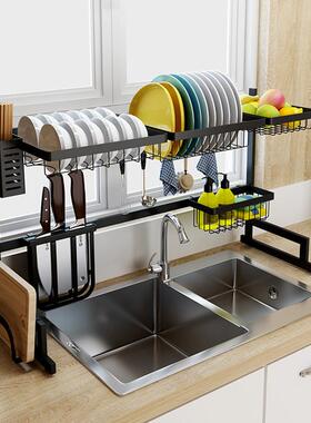 2019新品黑跨热销爆款厨房不锈HCMTDR06钢65CM-85境m单双槽水槽C