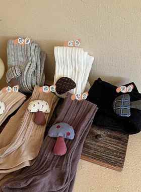 2025春秋新款A类棉儿童打底裤女童连裤袜星星蘑菇蝴蝶连袜XX-503