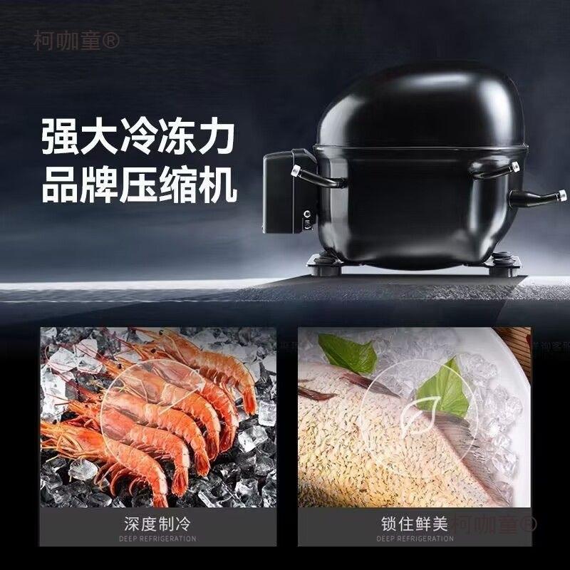台式用冷藏展示冷柜三轮车移动摆摊柜凉菜炸串烧水果商177冰烤麦