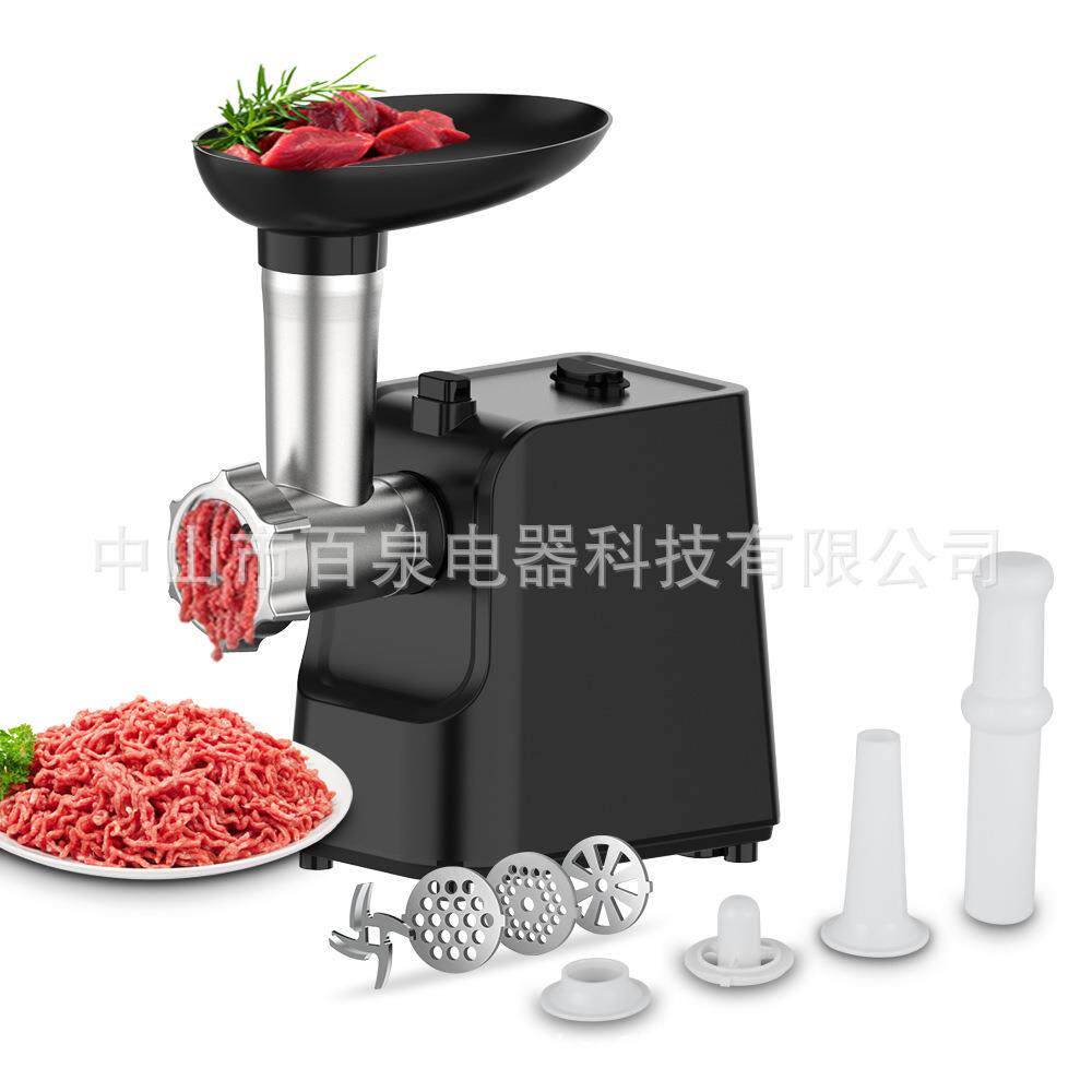 跨境小型电动绞肉机多功能全自动欧规220V碎肉绞辣椒迷你香肠机跨