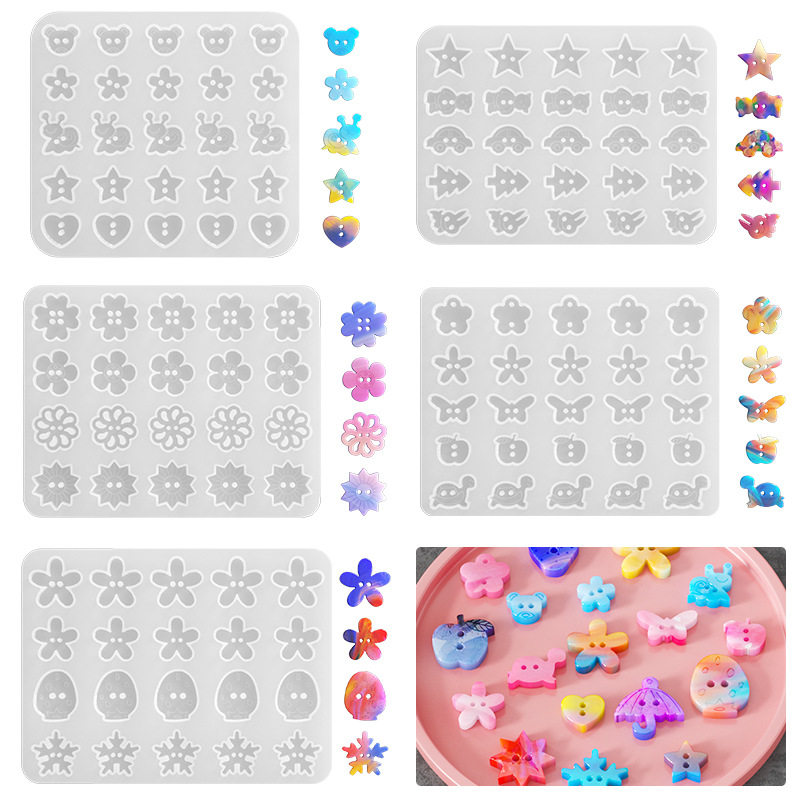 个性化蝴蝶花diy模具烘焙模具