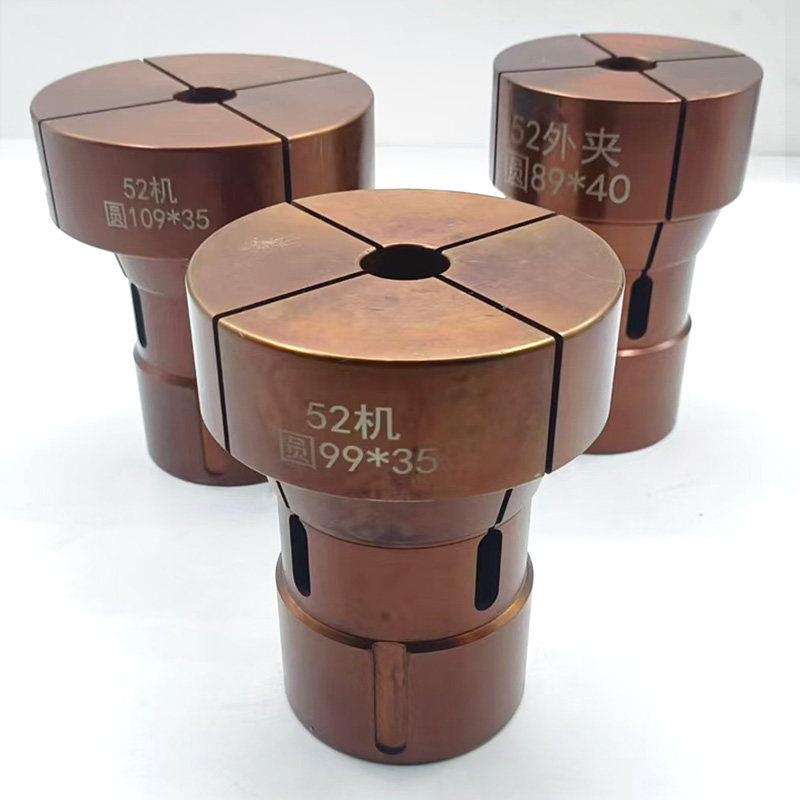 52机M60*2牙加大夹头Φ90-Φ240大数控车床夹头后拉式弹簧材料筒