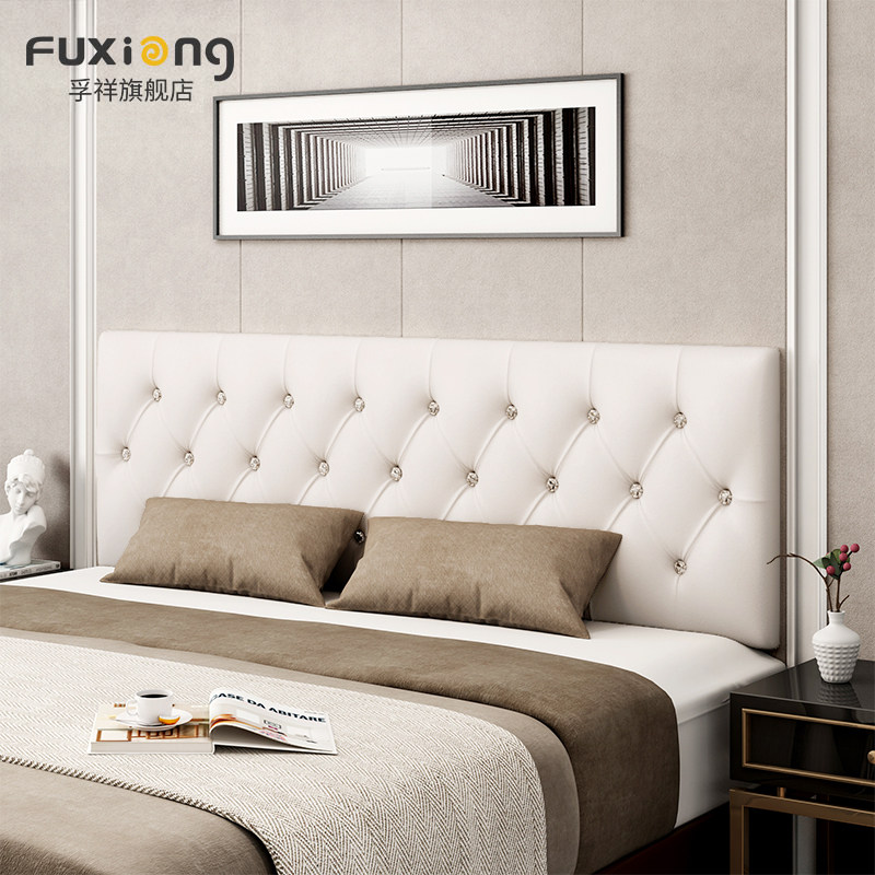 床头板软包墙贴背景墙儿童防撞床围卡座炕围子自粘榻榻米软包墙围,家装主材,背景墙软包,淘宝优惠券,粉丝福利购,淘宝优惠卷