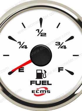 ECH防水螺纹安装多色背光船艇船用改装车用油箱指针油位液位表