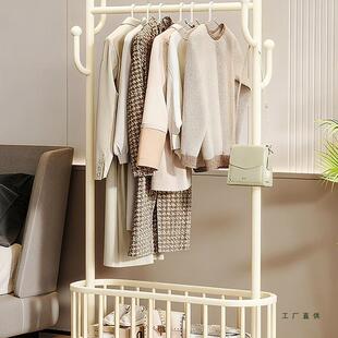 晾衣架落地卧室家用挂衣架室内凉衣架阳台晒衣服架子简易移动衣帽