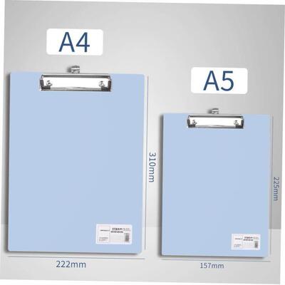 A4 File Folder Clipboard Writing Pad Memo Clip Board Double
