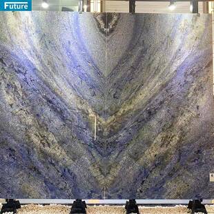 天然大理石板材景泰蓝蓝色奢石石材加工飘窗台面桌过门槛别墅