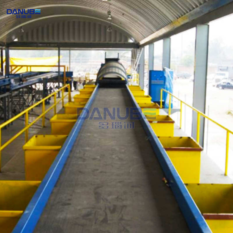 生活垃圾风选机 陈腐填埋垃圾分拣设备 工业固废垃圾筛分机生产线