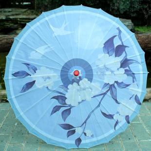 高档古风伞油纸伞雨汉伞红色古风伞服流阳苏伞日阴式 师神乐缘结神