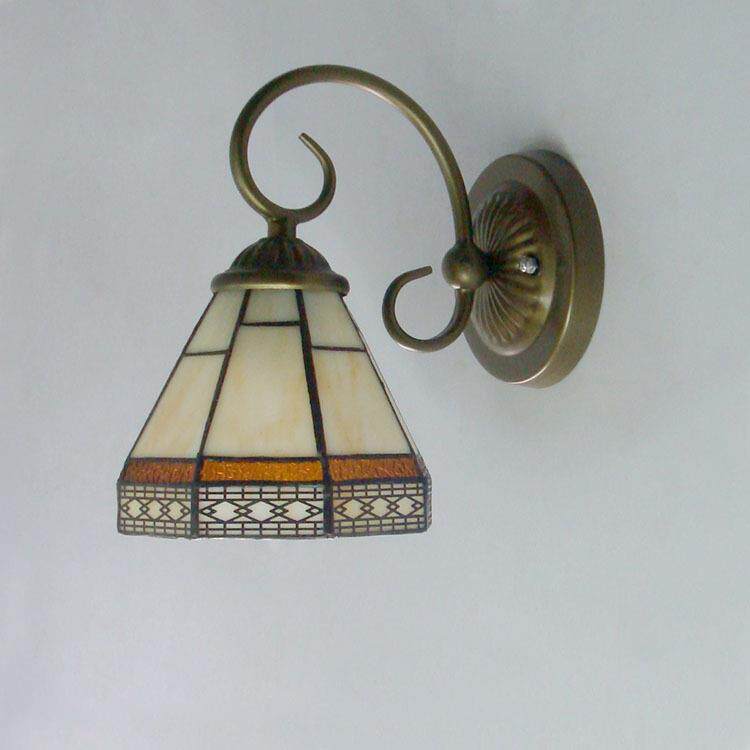 床头壁灯蒂凡尼简约仿古照明led酒店过道卧室床头壁灯走廊灯