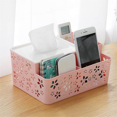 Multifunctional Desktop Tissue Box with Creative Remote Cont