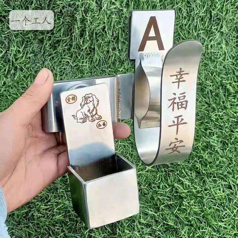 架子工电动扳手挂钩木工锤子挂勾腰架支架外架多功能旋转腰间挂架