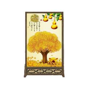 屏风隔断墙客厅卧室正对门玄关办公室入户卫生间遮挡移动座屏 新款