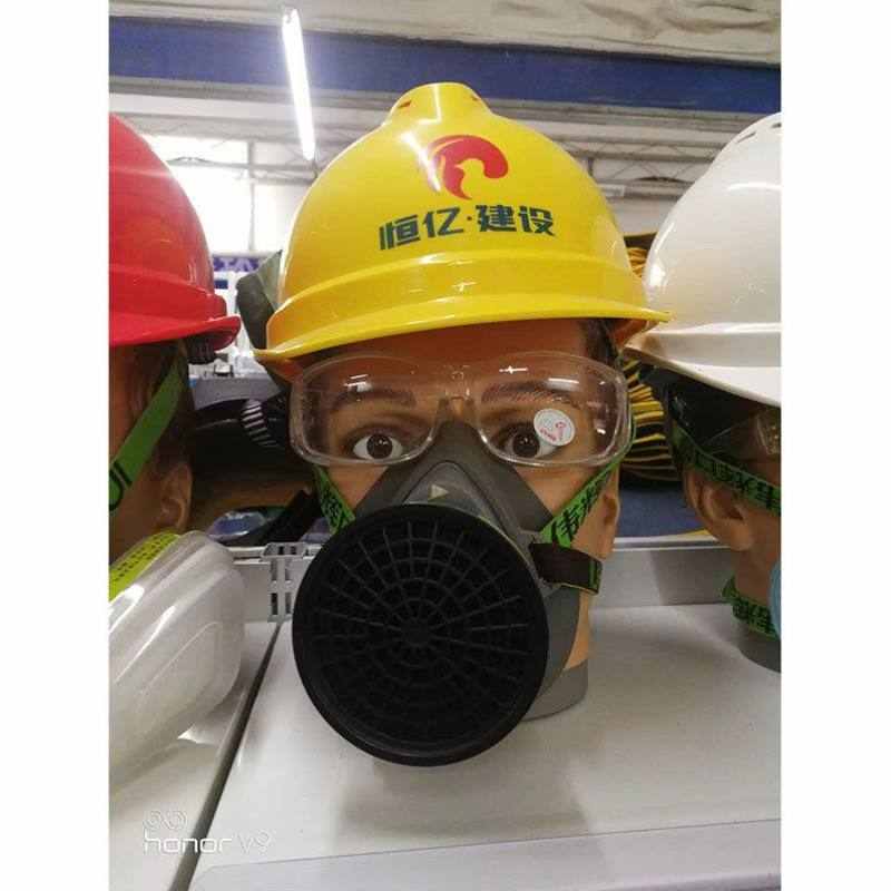 程篇油库油料器材自吸过滤式防毒面具高效防颗粒物呼吸器3000