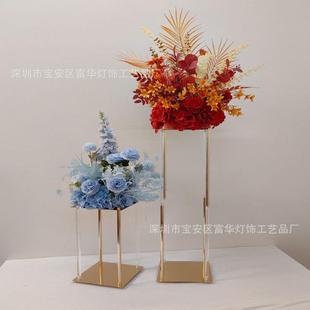 婚庆亚克力几路引装饰花婚礼架RPB主桌花器摆置件场地布道具何用