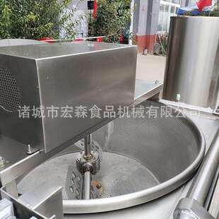 自动盐猫酥鸡电流加ZQI热油炸机全耳朵油炸锅青豆清洗漂烫油炸水