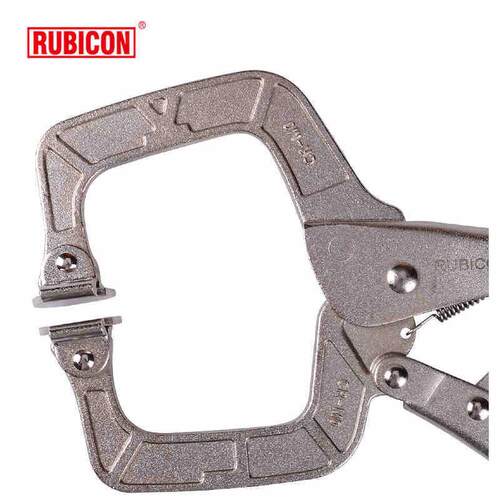 RUBICON/罗宾汉大力钳C型夹加活动嘴RLP-CP6 RLP-CP11钳台夹