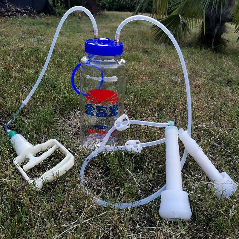 吸羊奶器电动牛羊用挤奶机山羊吸奶器小型家用奶牛挤奶自动抽奶泵