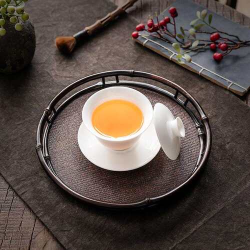 茶杯碗茶具配件高白瓷茶具盖碗三才碗泡茶器纯白瓷敬茶碗