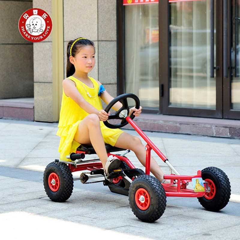包邮儿童卡丁车健身车自行车儿童四轮脚踏车宝宝踏行三轮车童车