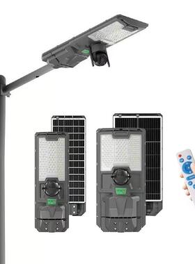 一体化路灯高清摄像头监控灯4GWifi户外一体化路灯