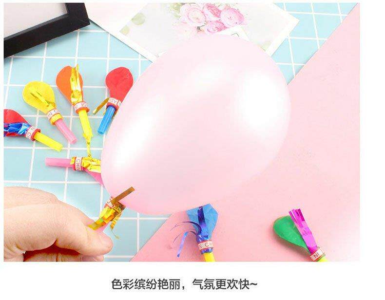 свисток 会叫的金丝口哨气球大小孩童卡通玩具吹龙吹吹卷生日派对哨子喇叭 Water de name snow