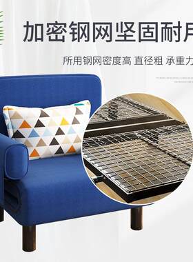 沙发床单人可折叠两用1米多功能双人小户型家用客厅折叠床省空间