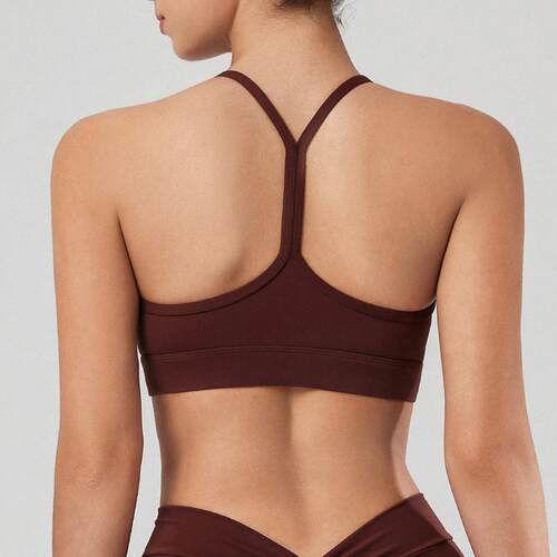 Y Back Bras Women Removable Padded Racerback Impact