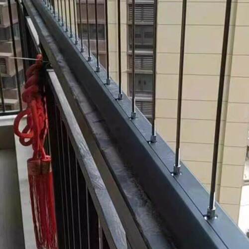 南宁实心钢隐刑防盗网不锈钢304防护网安全网封阳台高层全国发货