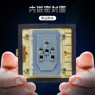 东电86型铜地板全东特插座气滑盖式平推式地插推拉式不锈钢特地面