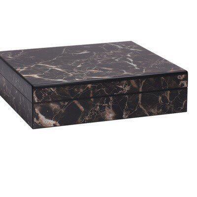 cigar box humidor Cuba imports cedar wd marble