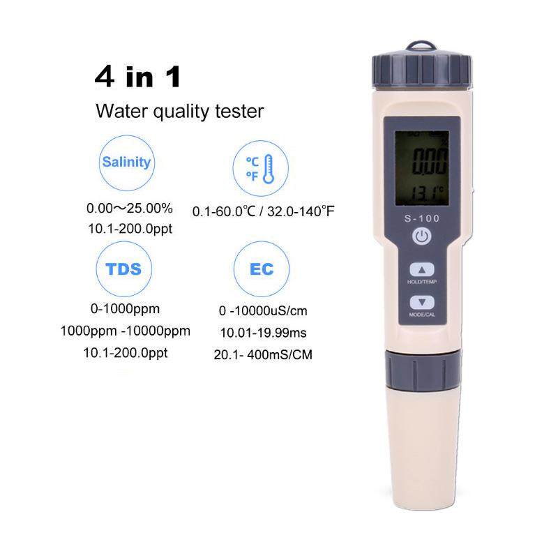 笔式盐度计水质盐度测量海水卤水含盐量检测tds电导率检测