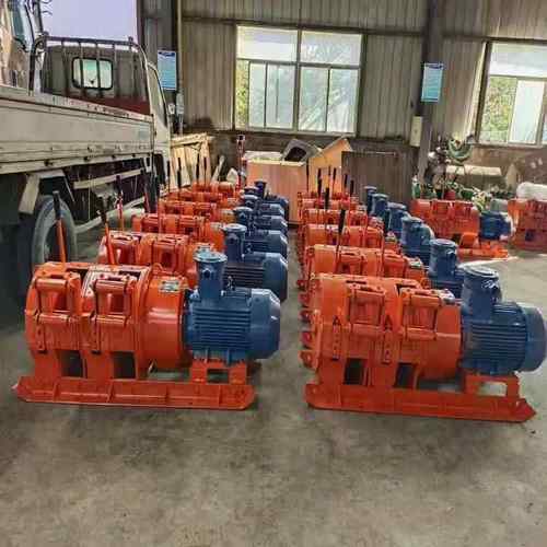 煤矿井下提升运转设备2JP-30耙矿绞车含耙斗矿用电靶子