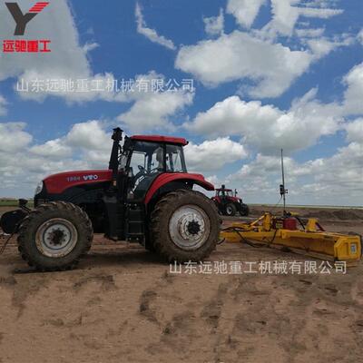 开荒整平平地铲 荒地复耕卫星定位平地机 3米宽幅激光平地机