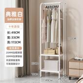 转角衣帽架床头置物架卧室挂衣架三角衣帽架落地式 衣架子家用简易