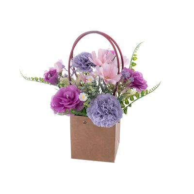 跨境荷塘月色如梦套装仿真花家居设计婚庆手捧花束墙饰CF01464